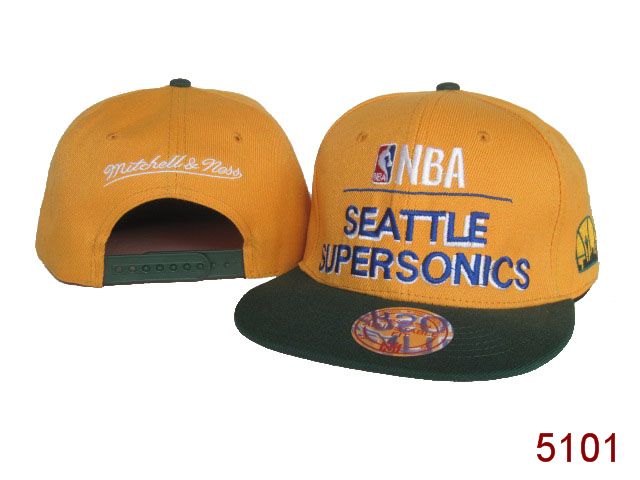Seattle SpuerSonics Snapback Hat SG 3854